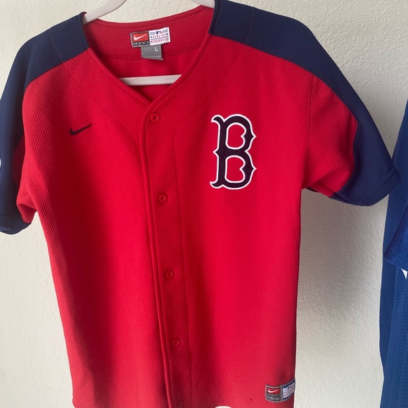 Nike MLB Boston Red Sox Red Baseball Youth Jersey. - Picture 11 of 12